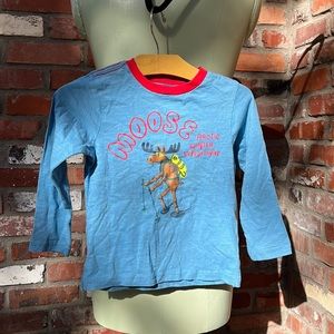NWT Tucker and Tate long sleeve Moose shirt size 3